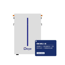 Низьковольтна настінна батарея DEYE RW-M6RW-M6.1-B 6.14KWH