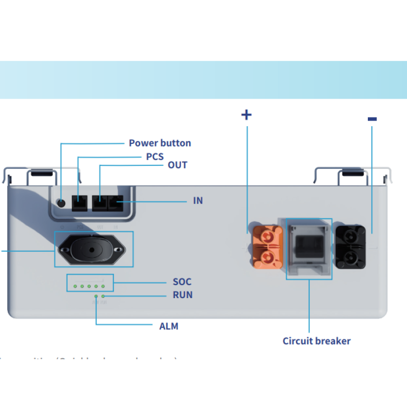 Низьковольтна батарея DEYE SE-F5 Pro C 5.1KWH