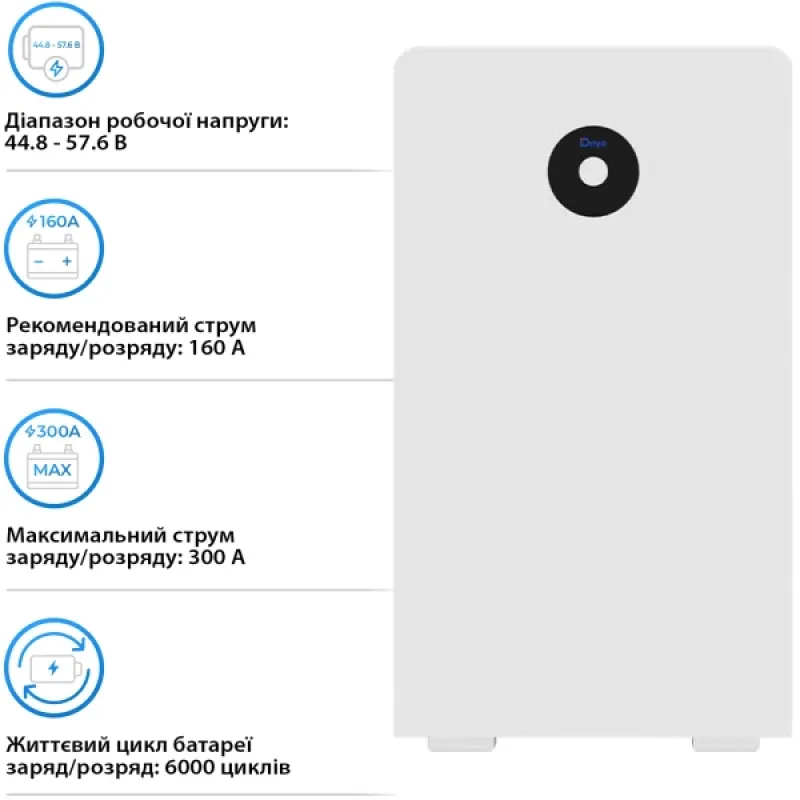 Низьковольтний акумулятор DEYE RW-F16